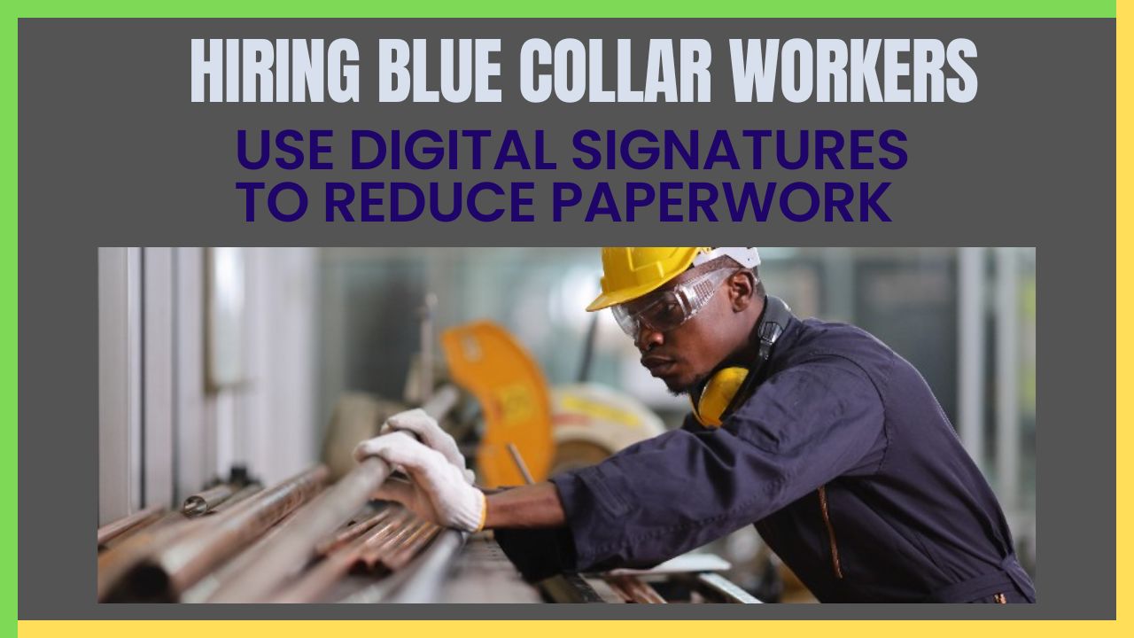 Hiring Blue Collar Workers