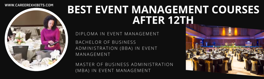 Event Management Courses After 12th