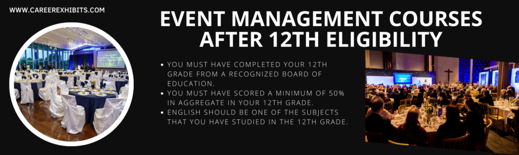 Event Management Courses After 12th