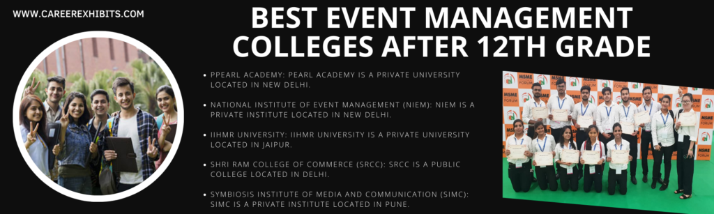 Event Management Courses After 12th