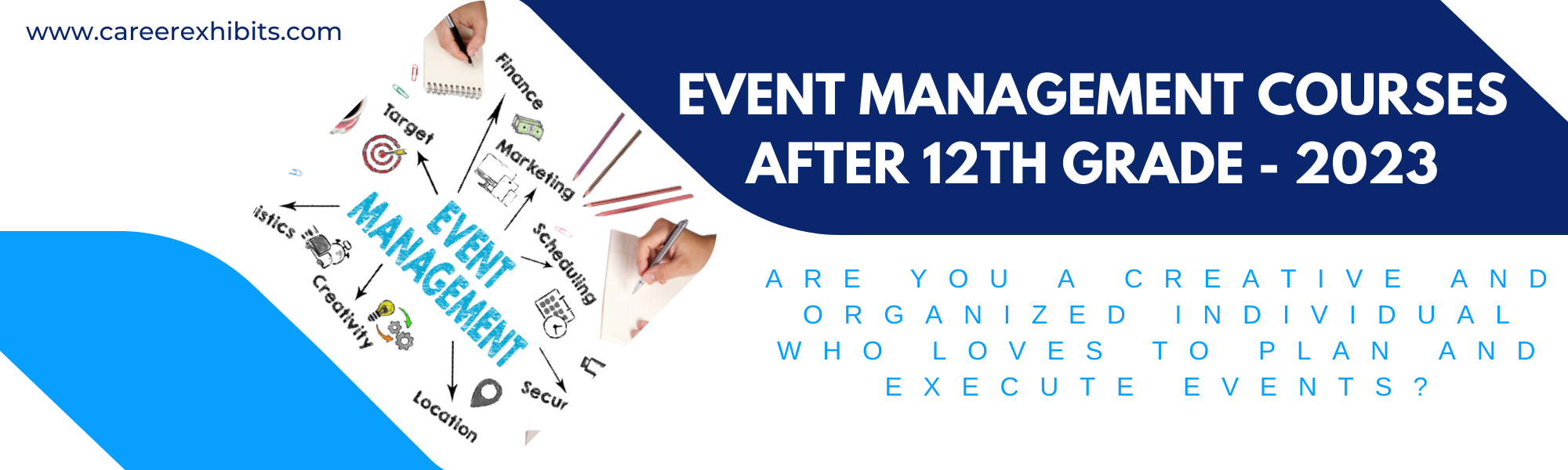 event management courses after 12th