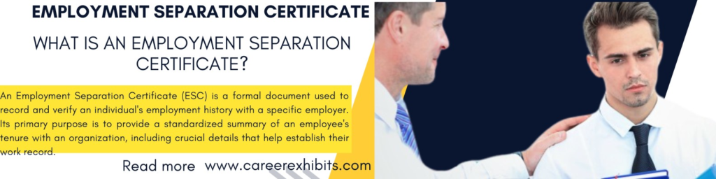 Employment Separation Certificate