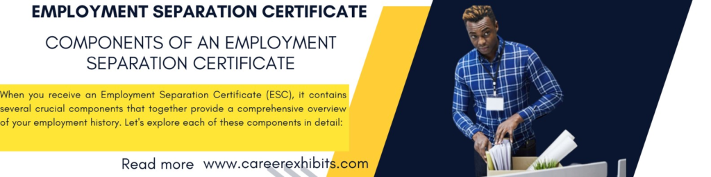 Employment Separation Certificate