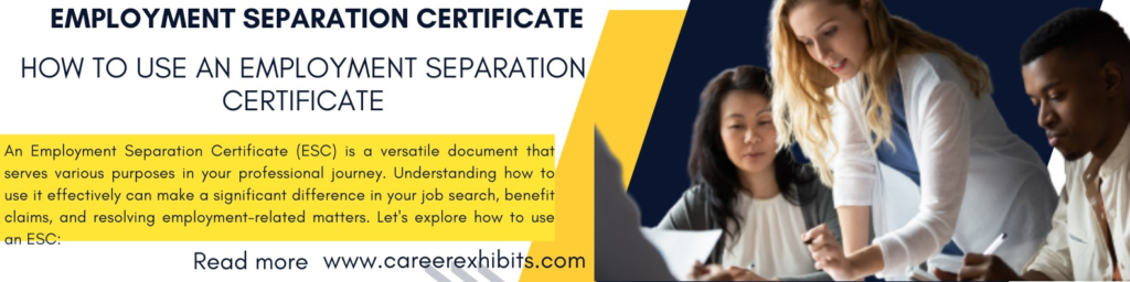 Employment Separation Certificate