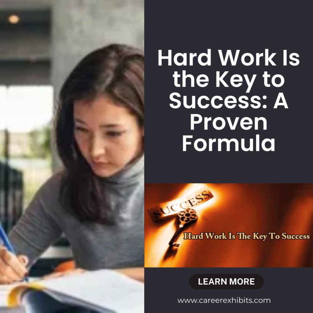 Hard Work is the Key to Success