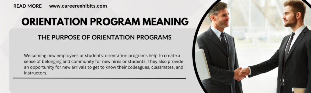 Orientation Program Meaning