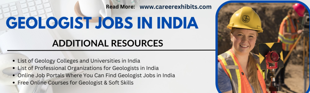 Geologist Jobs in India