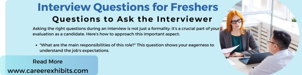 Interview Questions for Freshers