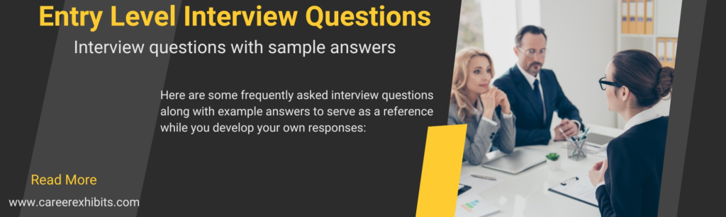 Entry Level Interview Questions