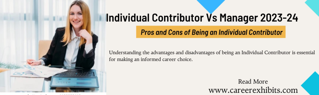 Individual Contributor Vs Manager