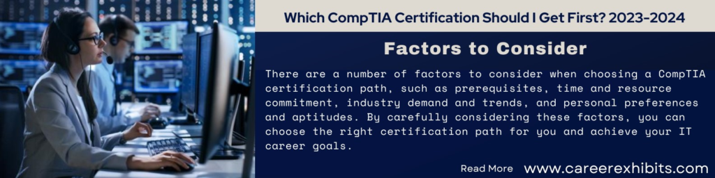 Which CompTIA Certification Should I Get First