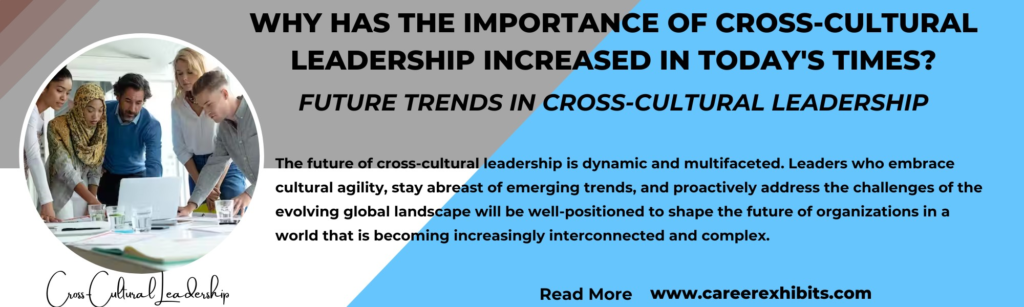 Why Has The Importance of Cross-Cultural Leadership Increased in Today's Times?