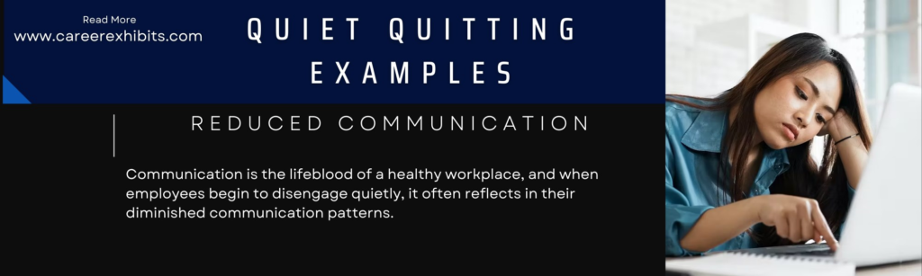 quiet quitting examples